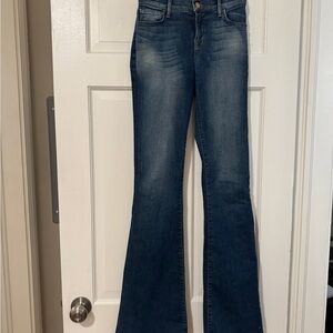 J Brand Blue Flare Wide Leg Jeans Classic Style